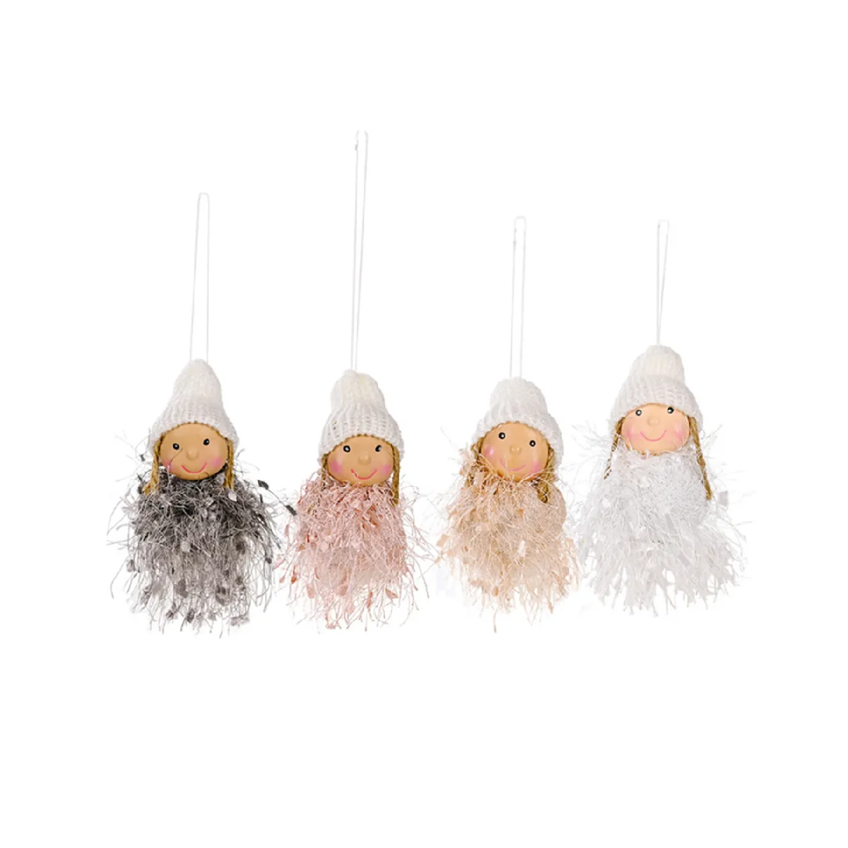 Pendentif décoratif de Noël - Rose
