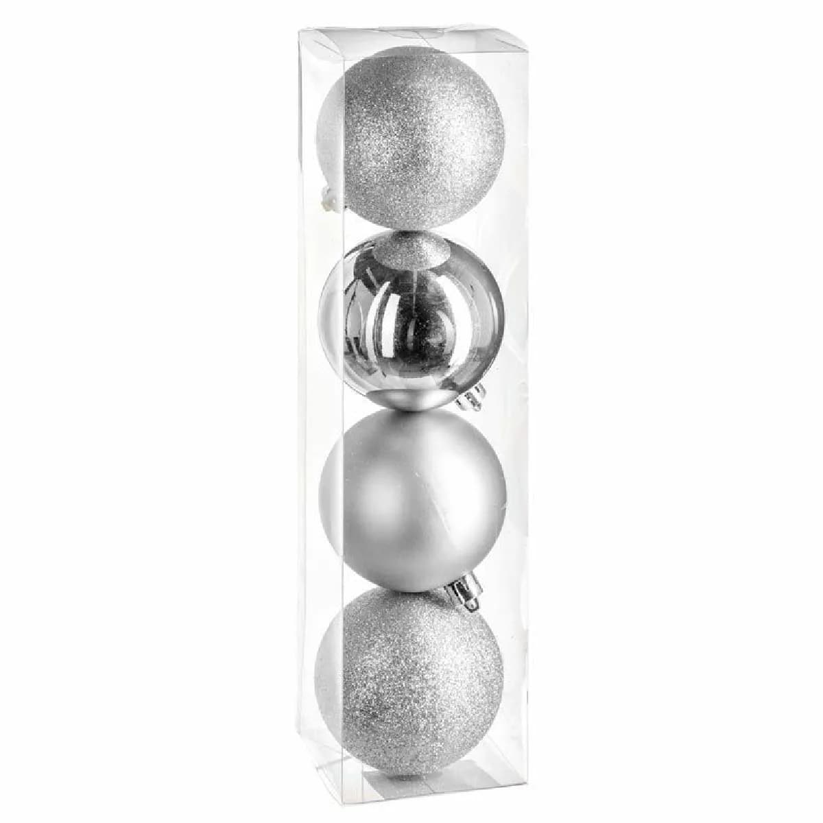 Boules de Noël Colorama - Argent