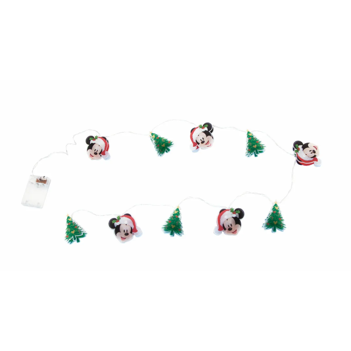Disney sujet lumineux Mickey Mouse - Rouge et vert