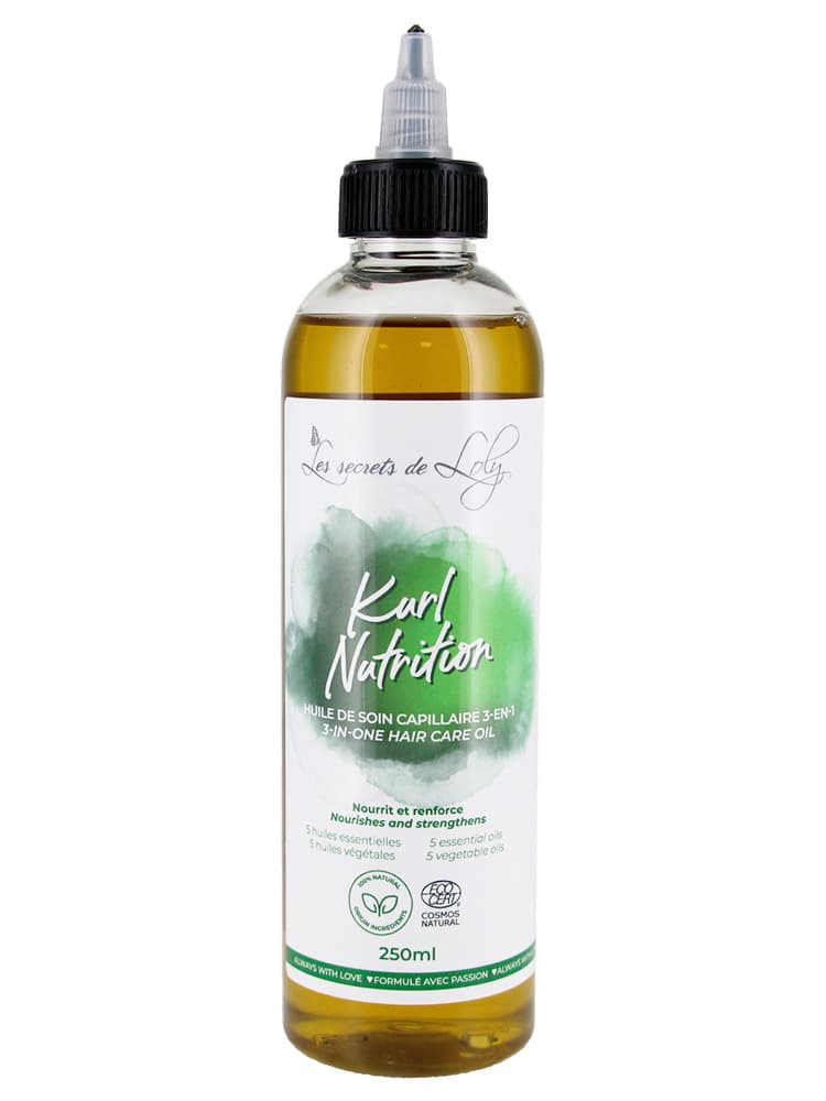Les Secrets de Loly Huile de Soin Capillaire 3en1 Bio 250 ml