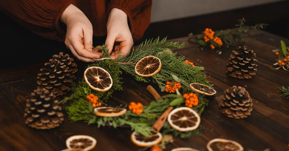 Créer une Couronne de Noël DIY