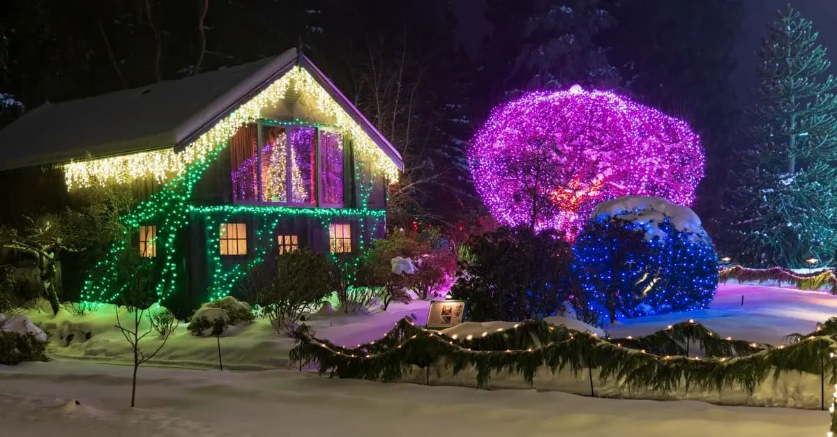 Comment Réaliser un Spectacle de Lumières Magique pour Noël