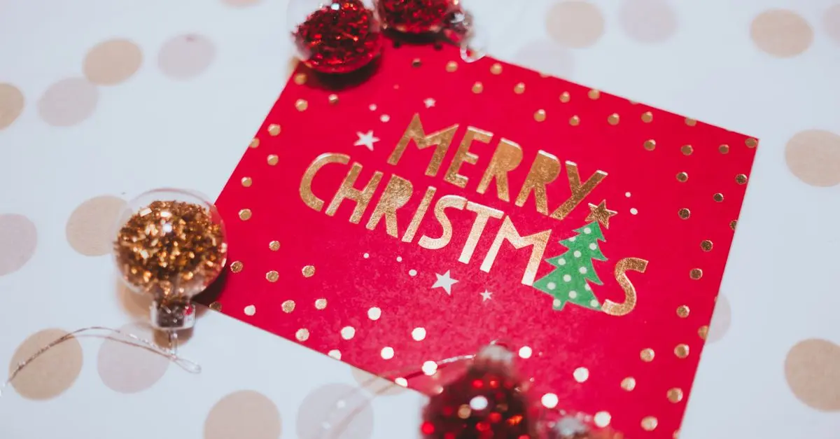 Comment Créer des Cartes de Vœux Magiques pour Noël