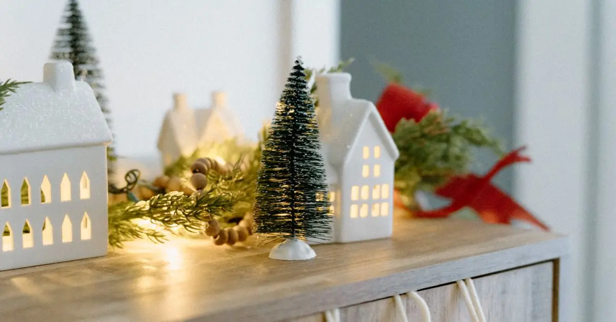 Comment Créer un Village de Noël Éblouissant chez Vous