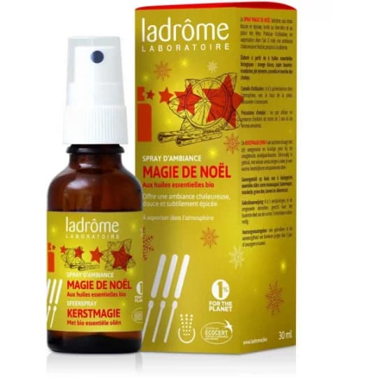 Ladrôme Spray d'Ambiance Magie de Noël Bio 30 ml