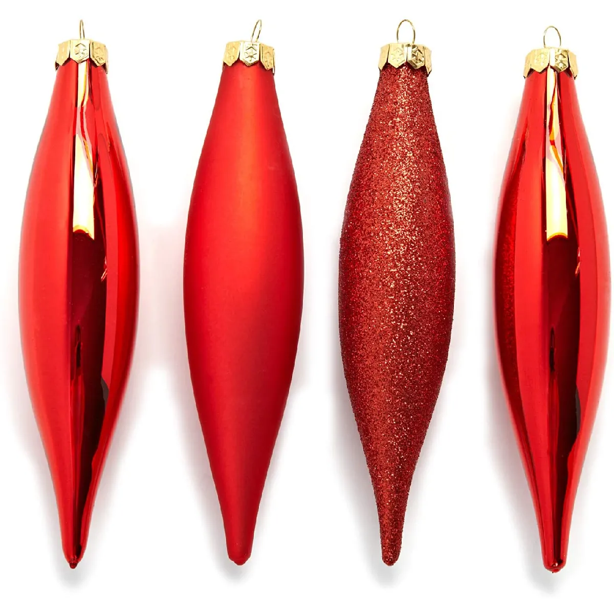 Heitmann Deco - Ornement en verre rouge