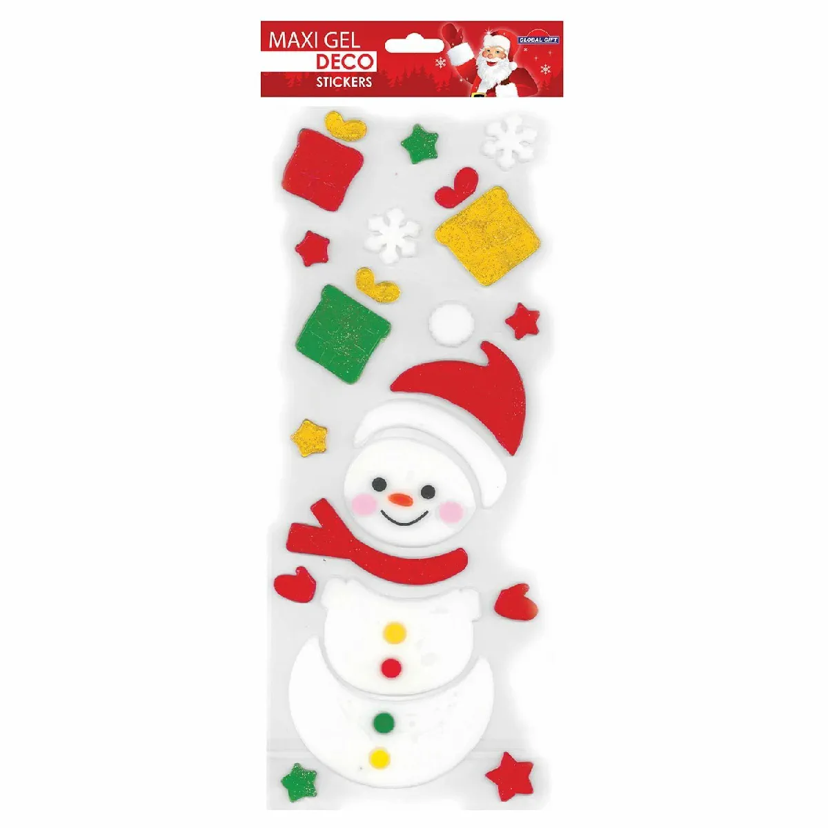 Youdoit Stickers Gel Bonhomme Neige