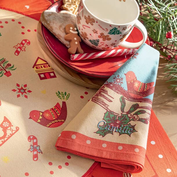 Serviettes de table La valse des souvenirs