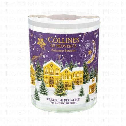 COLLINES DE PROVENCE Bougie Parfumée Fleur de Pistache 180g