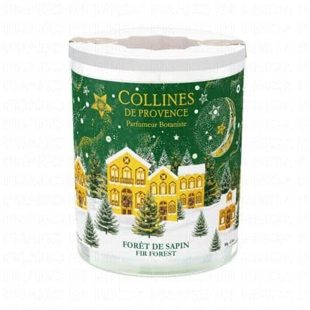 COLLINES DE PROVENCE Bougie Parfumée Forêt de Sapin 180g